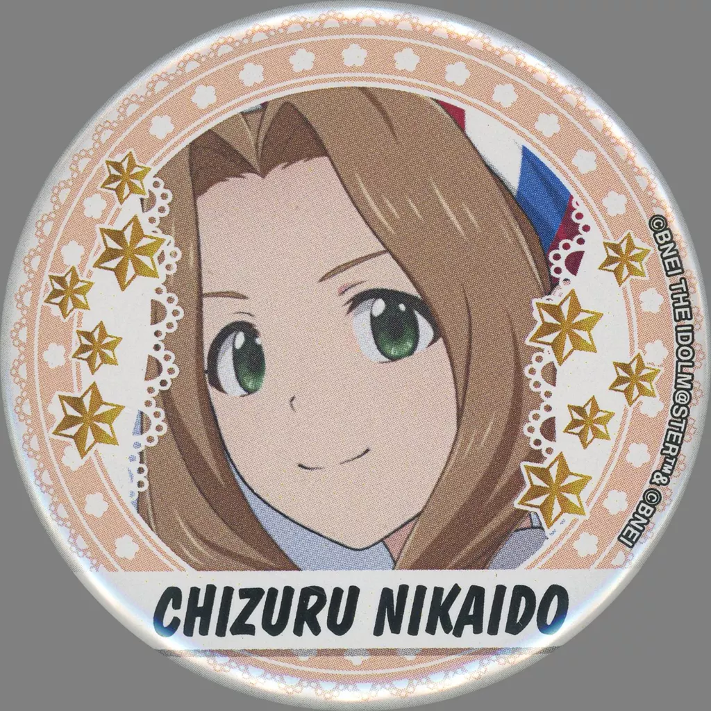 二階堂千鶴 公式缶バッジ 「アイドルマスター ミリオンライブ!展 ～Crossing Our MILLION LIKE!～」
