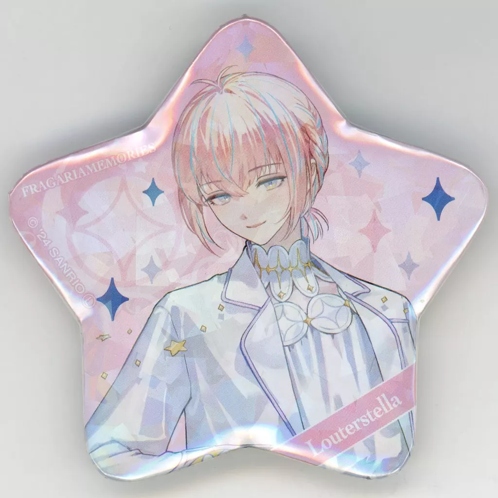 ルタールステラ 缶バッジ 駿河屋 -<中古>ルタールステラ 星型缶バッジ“BLUE BOUQUET” 「フラガ