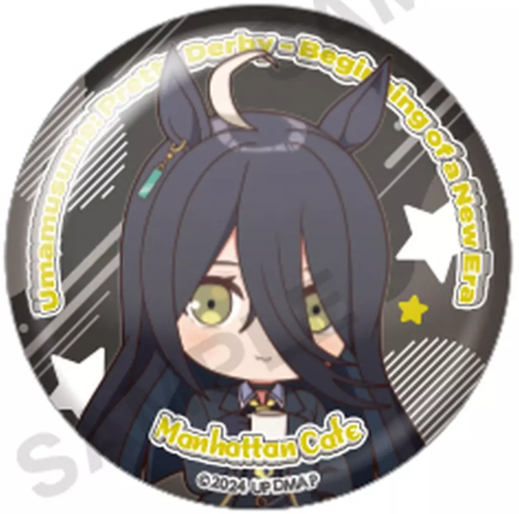 ウマ娘　韓国　AGF　2025　マンハッタンカフェ　缶バッジ ウマ娘 新時代の扉 マンハッタンカフェ ハート缶バッジセット｜Yahoo