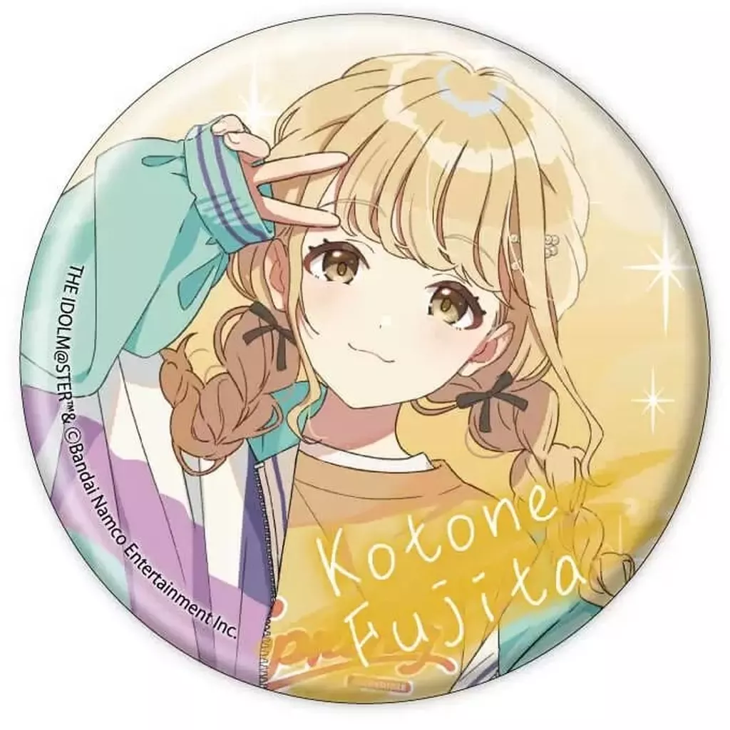 藤田ことね 「学園アイドルマスター POP UP SHOP in 池袋スキマストア by eeo 缶バッジ(57mm)」