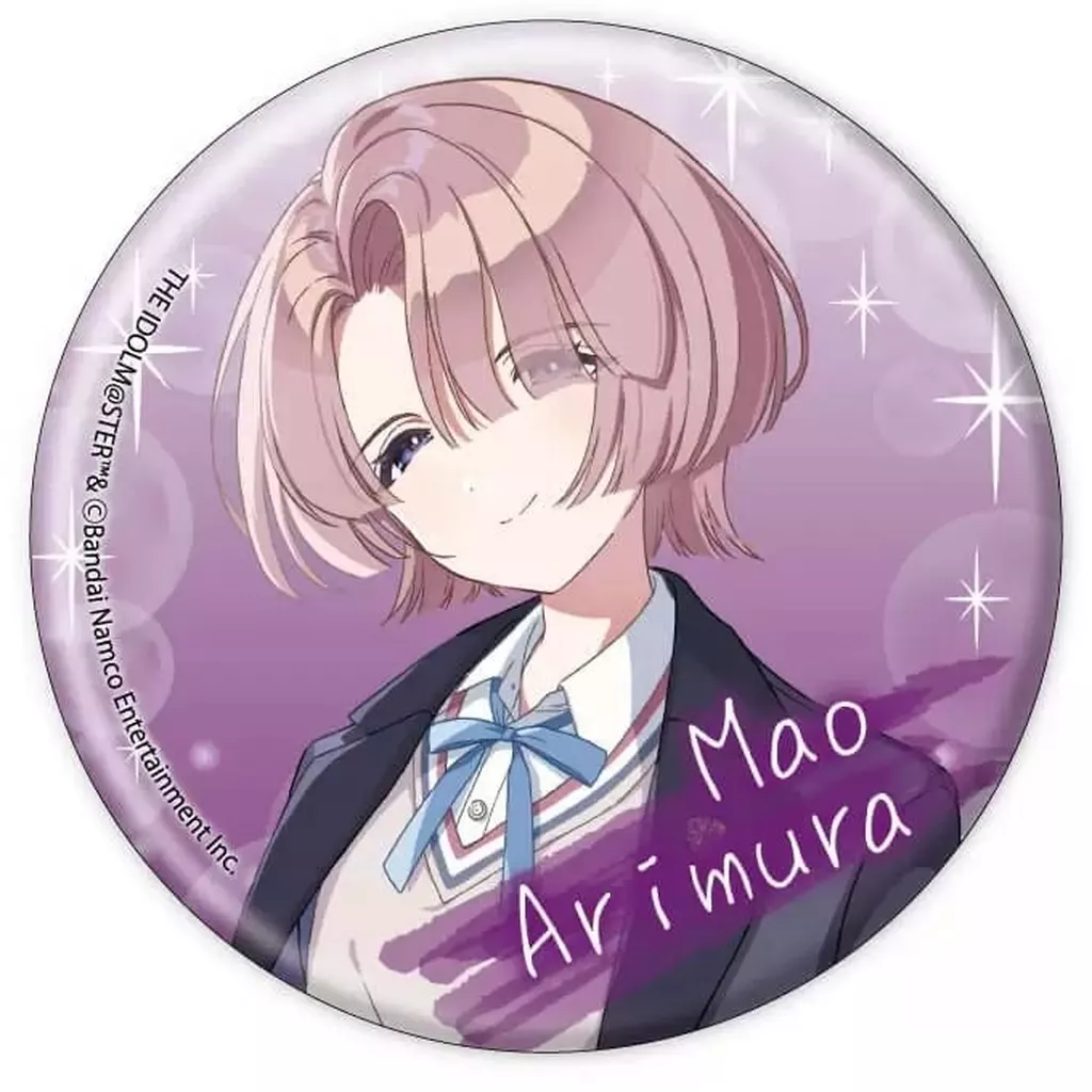 有村麻央 「学園アイドルマスター POP UP SHOP in 池袋スキマストア by eeo 缶バッジ(57mm)」
