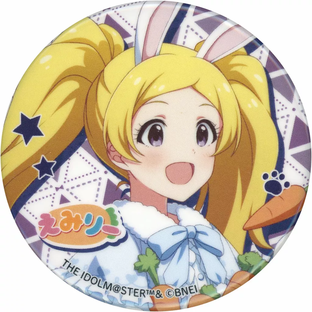 エミリー・スチュアート 「アイドルマスター ミリオンライブ! シアターデイズ 7th Anniversary in AKIHABARA ～秋葉原っぱフェスティバル～ トレーディング 缶バッジ 耳としっぽver. シリーズB」