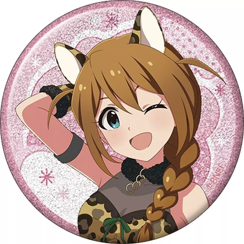 馬場このみ グリッター缶バッジ 「アイドルマスター ミリオンライブ!」