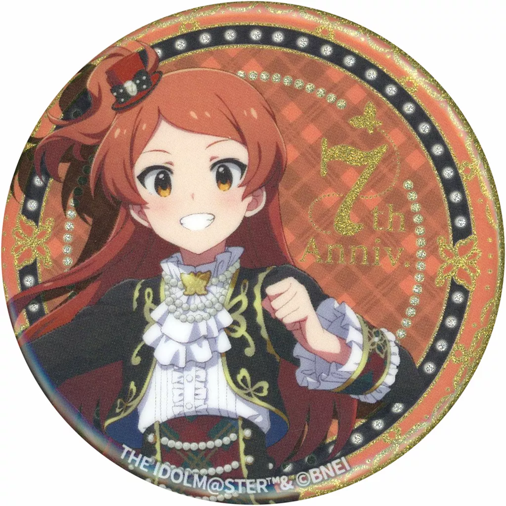 大神環 グリッター缶バッジ ブライテスト・ショーケースver. 「アイドルマスター ミリオンライブ! シアターデイズ 7th Anniversary in AKIHABARA ～秋葉原っぱフェスティバル～」