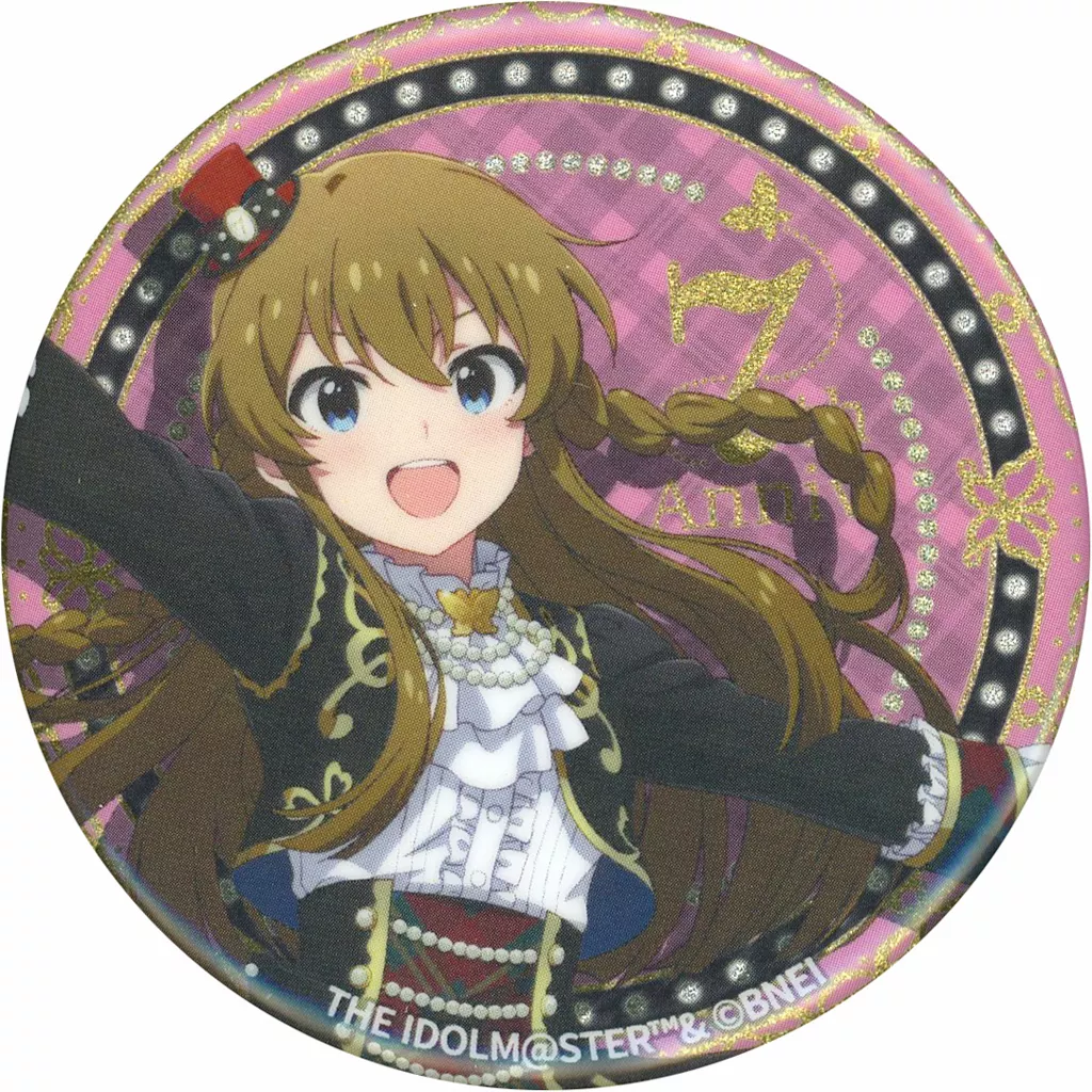 高坂海美 グリッター缶バッジ ブライテスト・ショーケースver. 「アイドルマスター ミリオンライブ! シアターデイズ 7th Anniversary in AKIHABARA ～秋葉原っぱフェスティバル～」