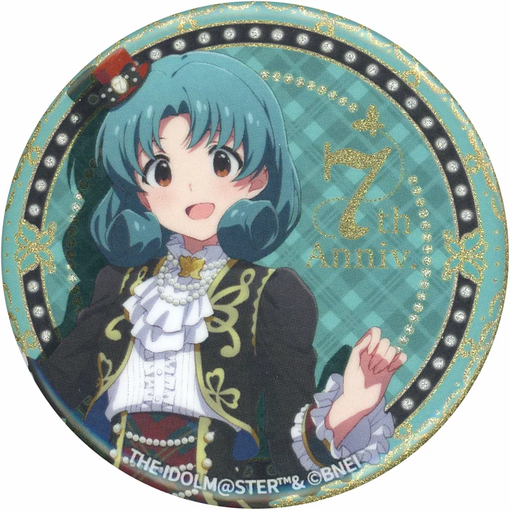 徳川まつり グリッター缶バッジ ブライテスト・ショーケースver. 「アイドルマスター ミリオンライブ! シアターデイズ 7th Anniversary in AKIHABARA ～秋葉原っぱフェスティバル～」