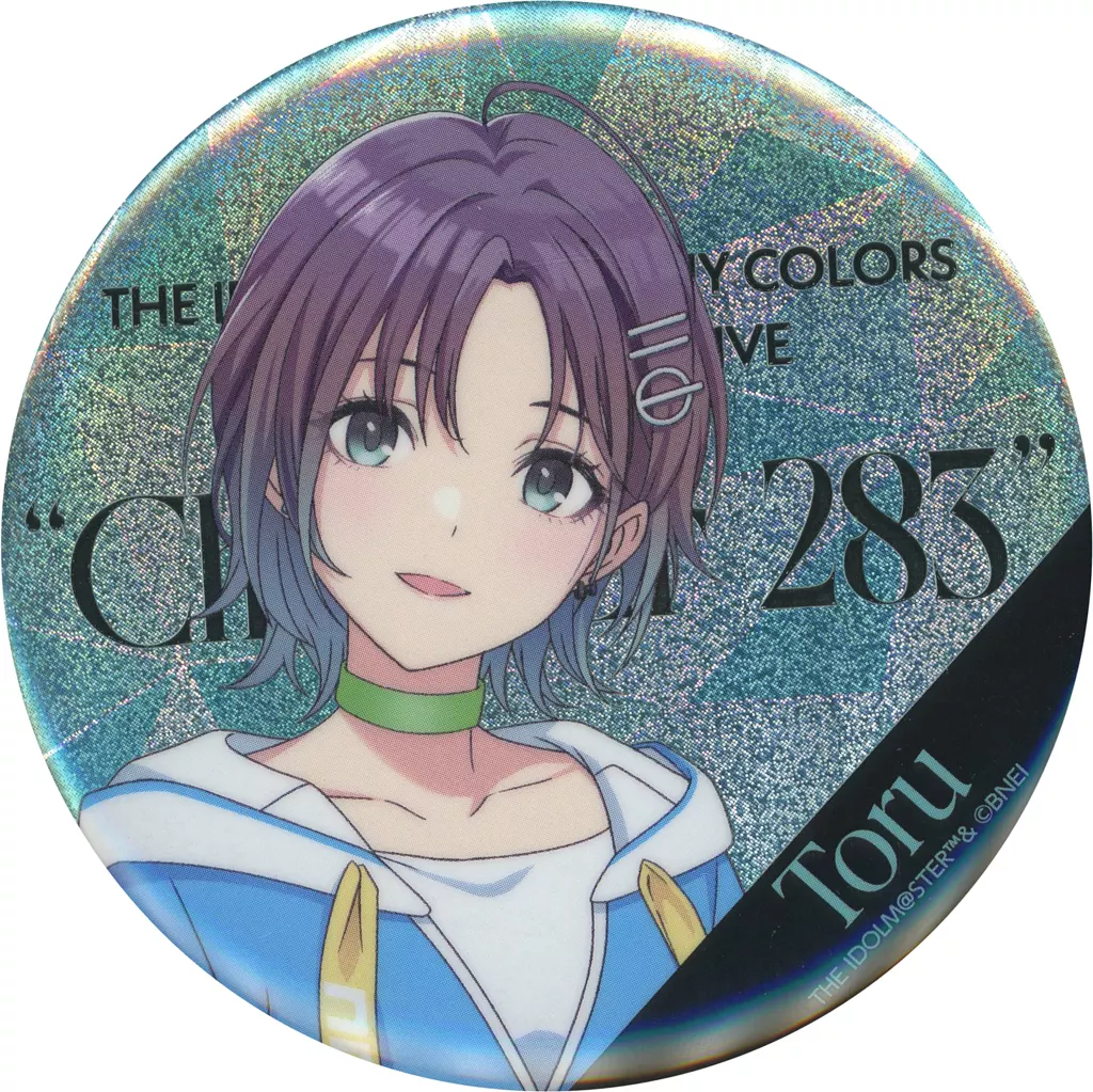 浅倉透 公式φ75mmグリッター缶バッジ 「THE IDOLM＠STER SHINY COLORS 6.5th Anniversary LIVE」