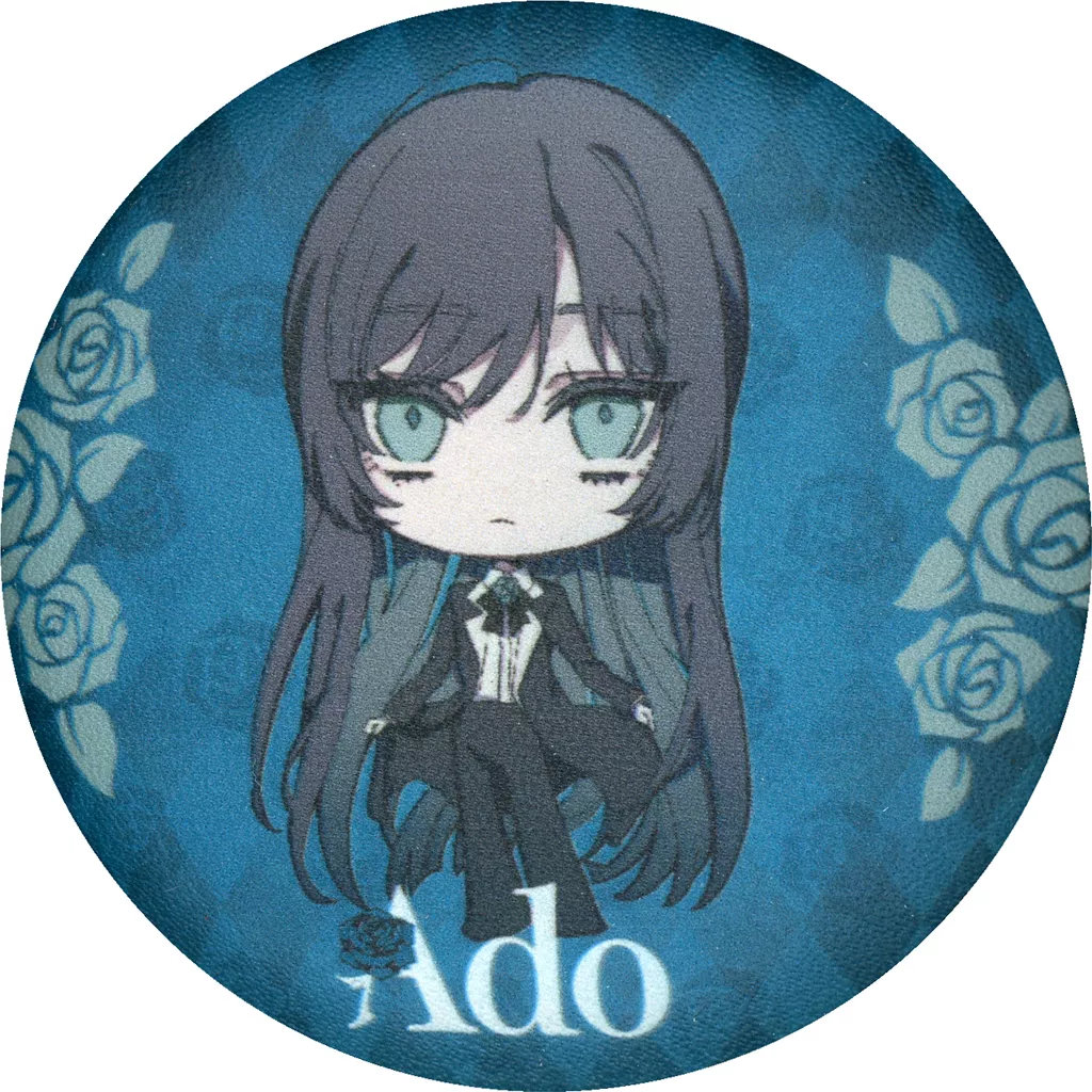 Ado 残夢　ぷっくり缶バッジ Amazon.co.jp: Ado/ミニキャラ ぷっくり缶バッジ B Ado 残夢