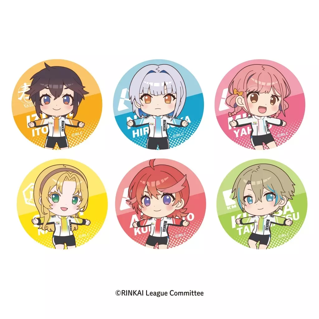 全6種セット 「リンカイ! 缶バッジ」