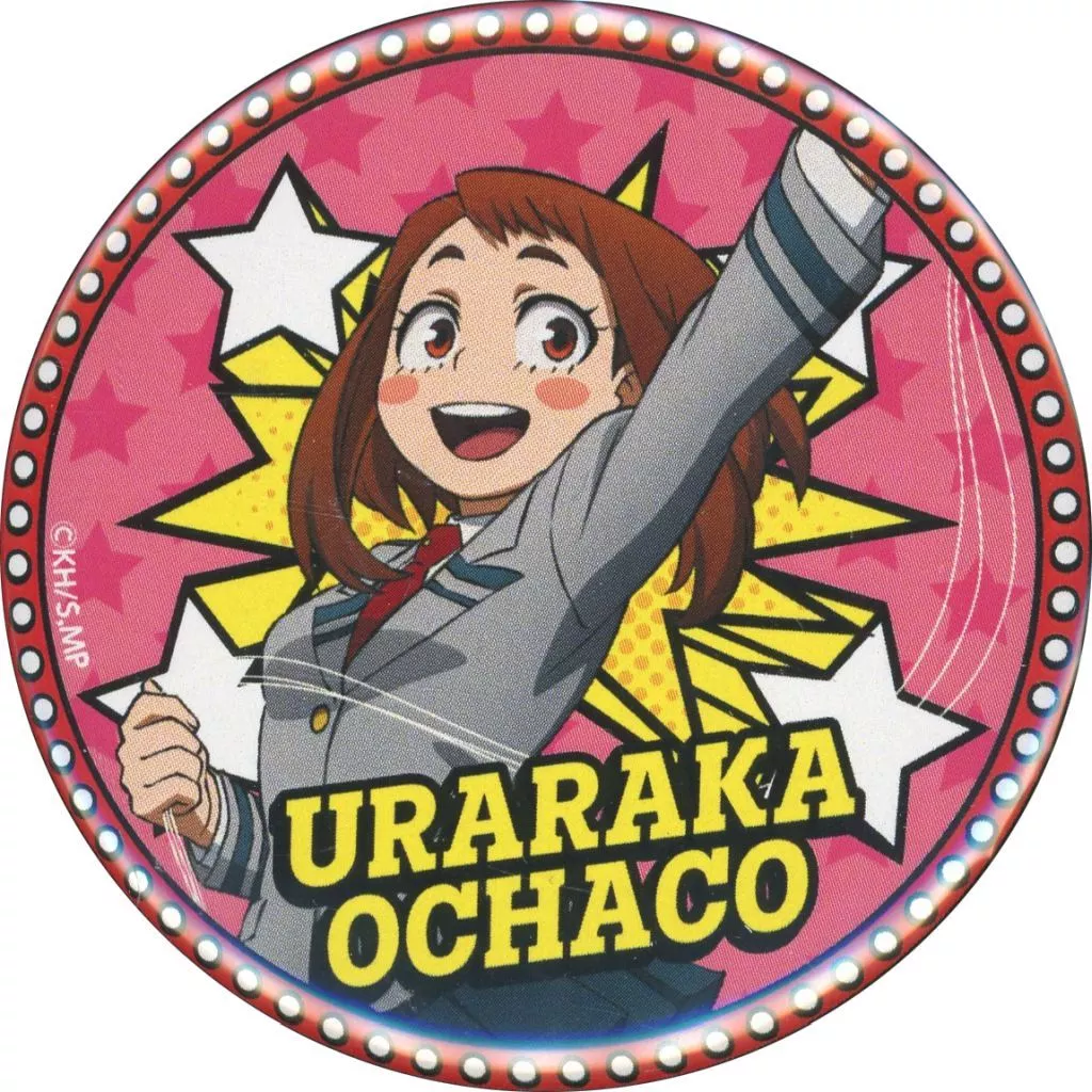 麗日お茶子 オープンスクール 缶バッジ 僕のヒーローアカデミア オープンスクール 麗日お茶子 缶バッジ 28個