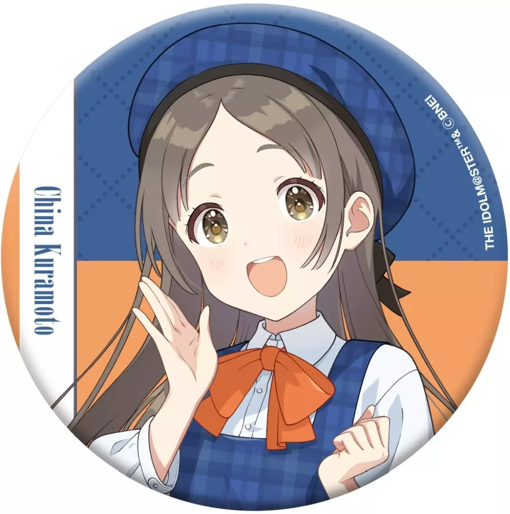 倉本千奈 グリッター缶バッジ 「学園アイドルマスター」
