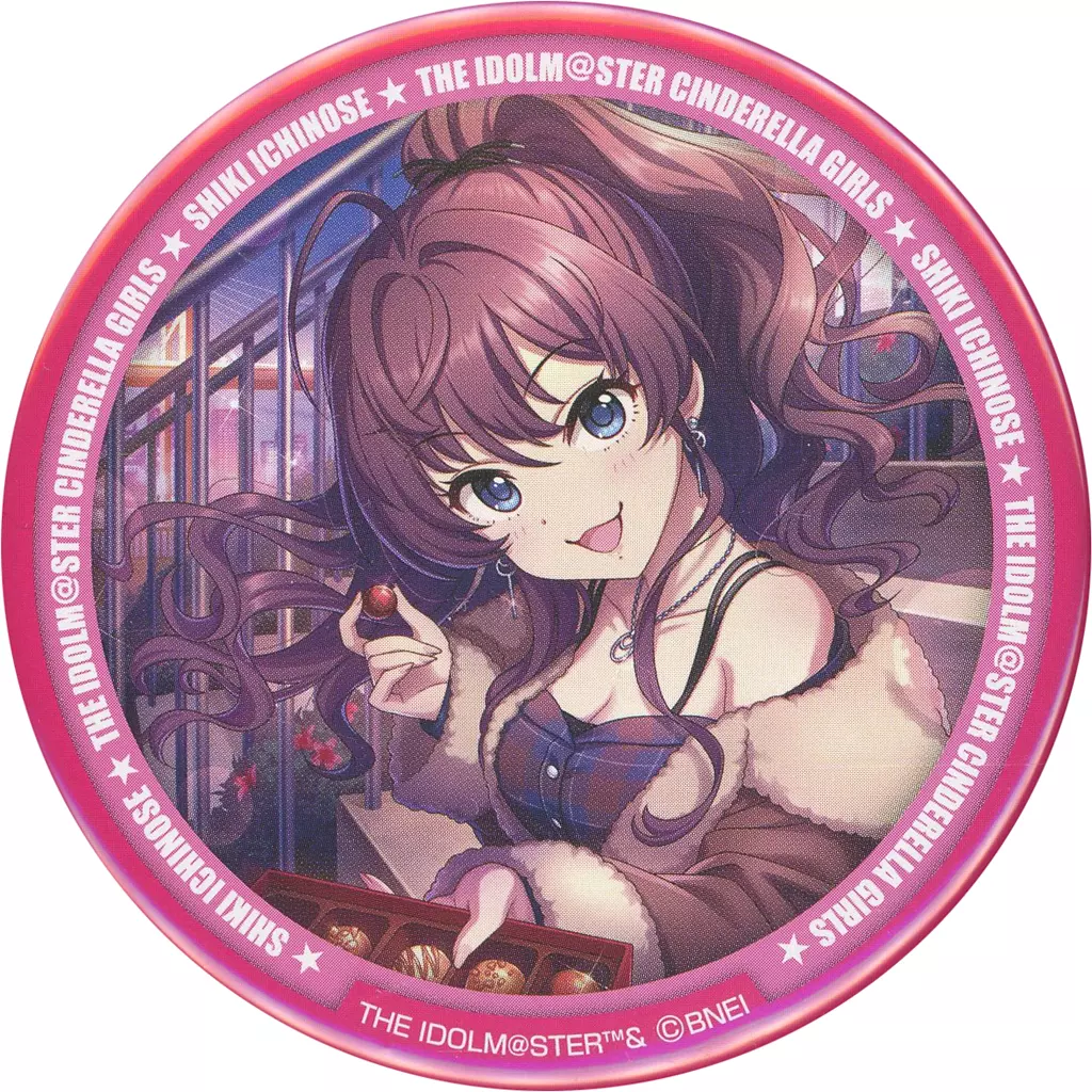 一ノ瀬志希(ロマンス・フレグランス 特訓前) 缶バッジ 「アイドルマスター シンデレラガールズ」 アイドルマスターオフィシャルショップ限定抽選くじ C賞
