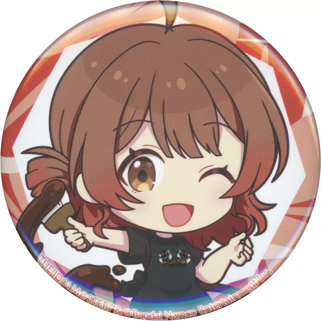 花海佑芽 「学園アイドルマスター×ばくだん焼本舗 池袋店限定 POP UP トレーディングカンバッジ」