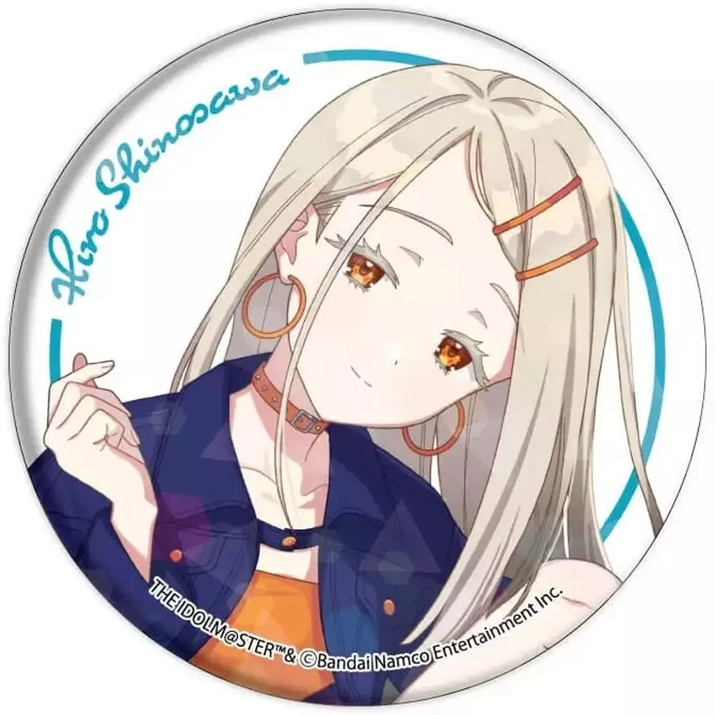 篠澤広(背景ホワイト) 「学園アイドルマスター グッズフェア in ゲーマーズ ホログラム缶バッジ 01/シミラールック衣装ver.(描き下ろしイラスト)」