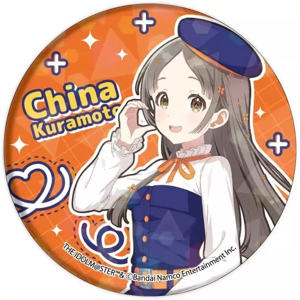 倉本千奈(背景カラー) 「学園アイドルマスター グッズフェア in ゲーマーズ ホログラム缶バッジ 01/シミラールック衣装ver.(描き下ろしイラスト)」