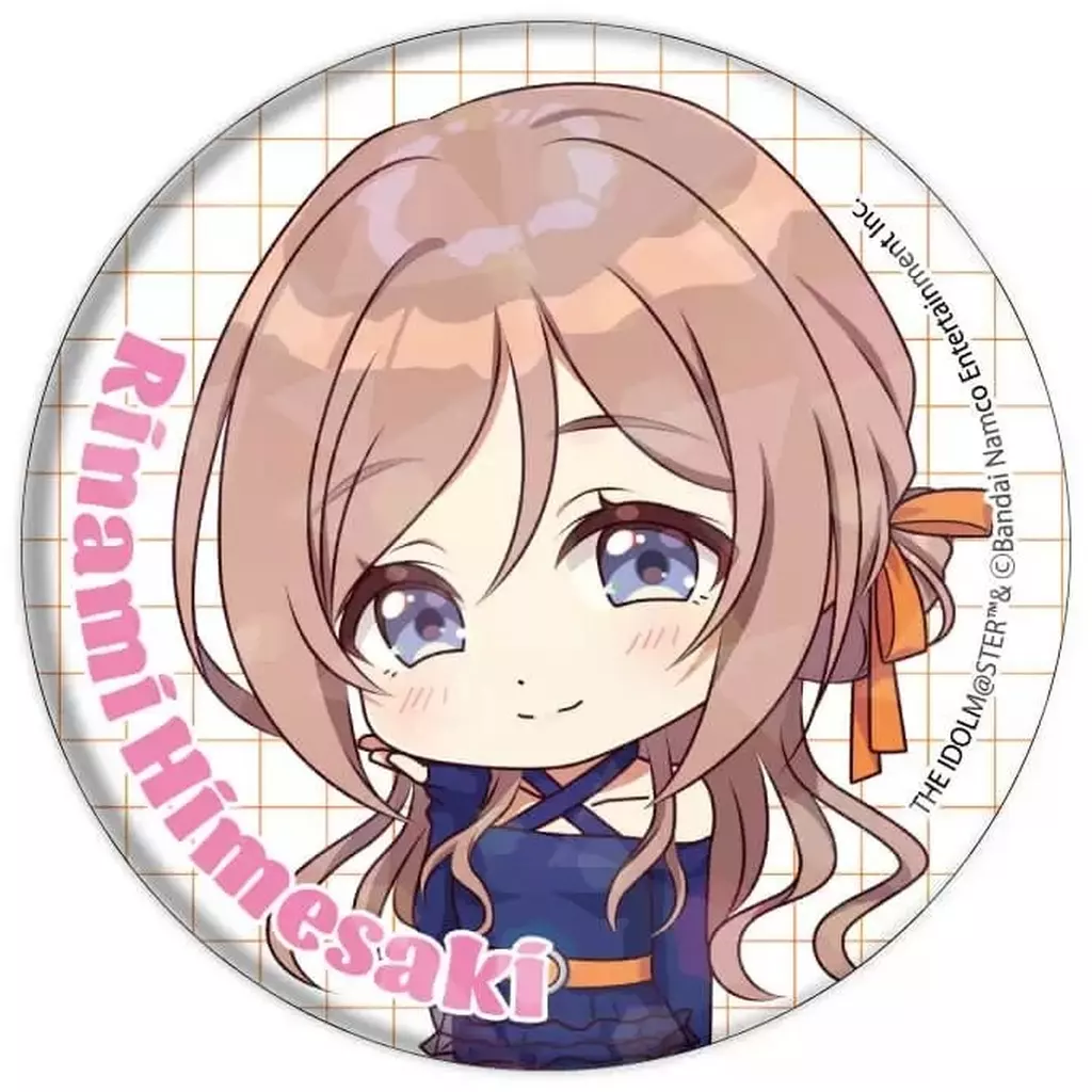 姫崎莉波 「学園アイドルマスター グッズフェア in ゲーマーズ ホログラム缶バッジ 02/シミラールック衣装ver.(ミニキャライラスト)」