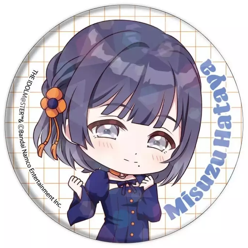 秦谷美鈴 「学園アイドルマスター グッズフェア in ゲーマーズ ホログラム缶バッジ 02/シミラールック衣装ver.(ミニキャライラスト)」