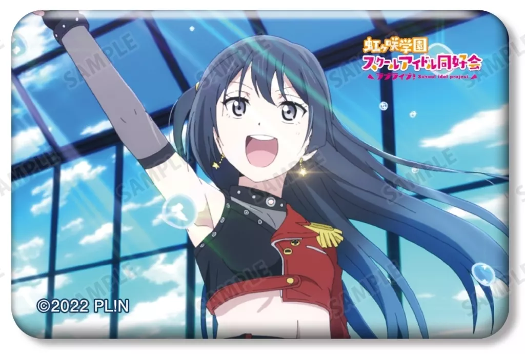 ラブライブ！ 虹ヶ咲学園 優木せつ菜 缶バッジ ラブライブ！虹ヶ咲学園スクールアイドル同好会 ラブライブ