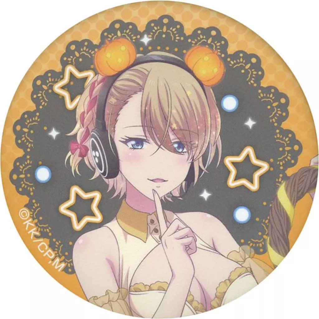 女神のカフェテラス 鳳凰寺紅葉 缶バッジ 鳳凰寺紅葉 カラーイラスト 缶バッジ ひこくじ 女神のカフェテラス複数