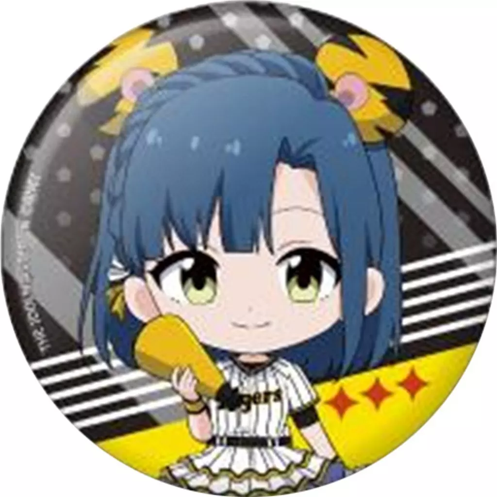 【阪神タイガース】七尾百合子 「セ・リーグ6球団×アイドルマスターシリーズ ミニキャラランダム缶バッジ BOX C」