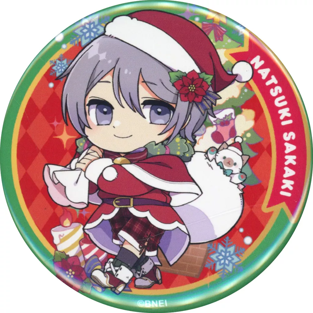 榊夏来ver. 缶バッジ 「アイドルマスター SideM 315 CHRISTMAS PARTY!!!」