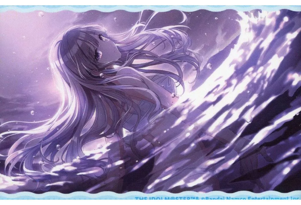 幽谷霧子 縷・縷・屡・来 スクエア缶バッジ 「くじ引き堂 アイドルマスター シャイニーカラーズ Newtype オンラインくじ アンティーカ」 D-15賞