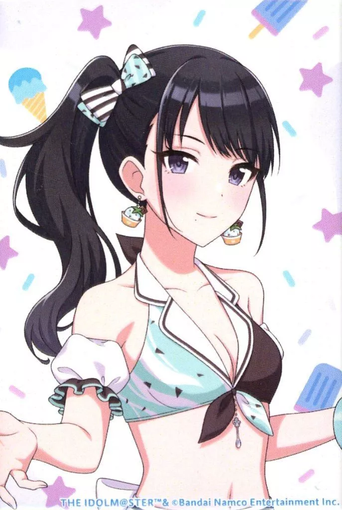 風野灯織 スクエア缶バッジ 「くじ引き堂 アイドルマスター シャイニーカラーズ Newtype オンラインくじ イルミネーションスターズ」 D-2賞