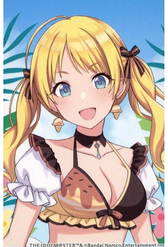 八宮めぐる ディライトサマー スクエア缶バッジ 「くじ引き堂 アイドルマスター シャイニーカラーズ Newtype オンラインくじ イルミネーションスターズ」 D-6賞
