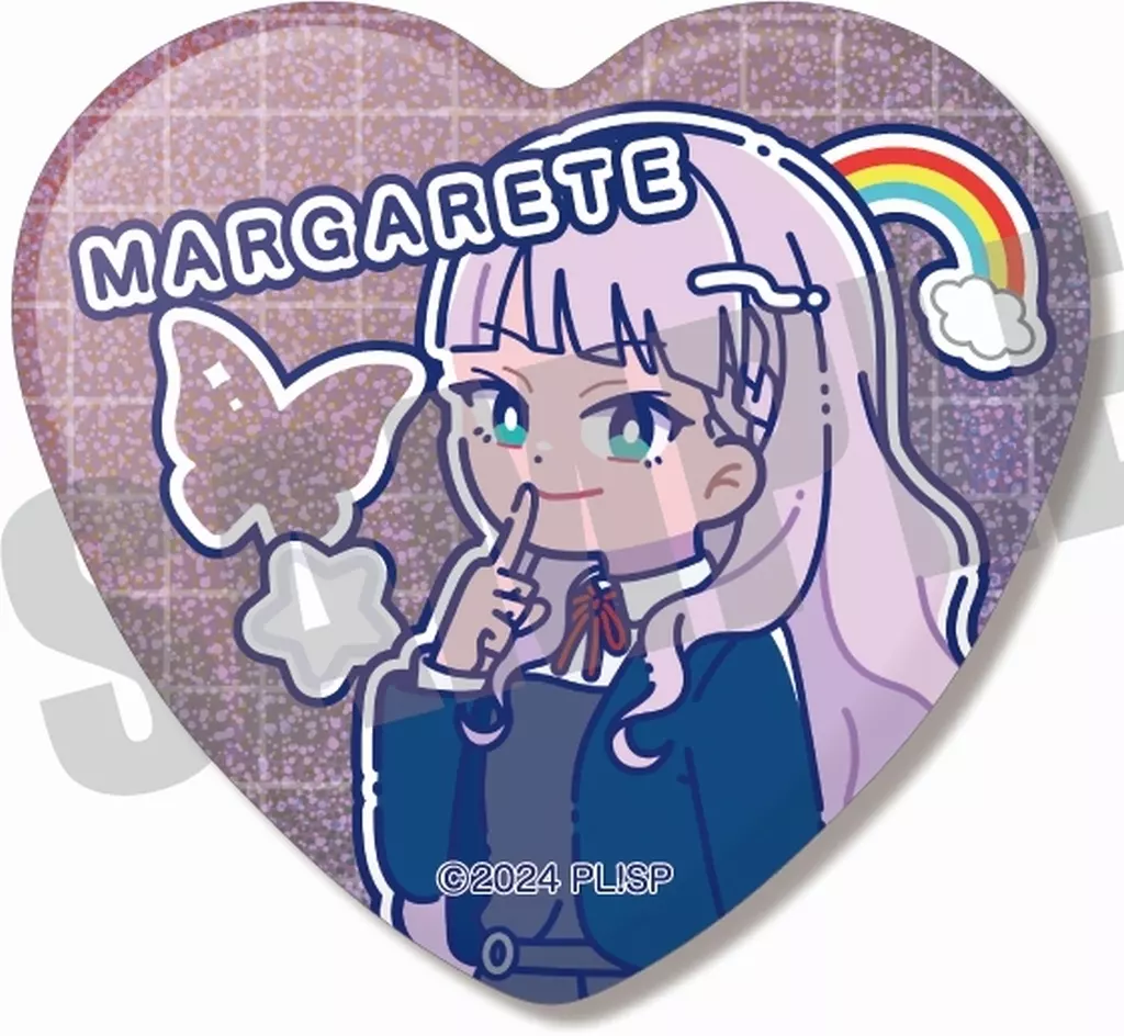 ラブライブ　スーパースター　バレンタイン　ハート型缶バッジ　マルガレーテ　10個 ラブライブ！スーパースター!! - 描き下ろし MIRACLE NEW
