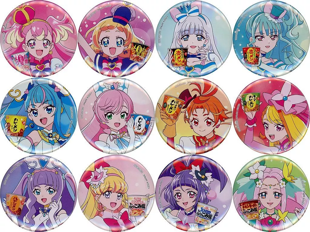 わんだふるぷりきゅあ 缶バッジ コンプリート日清 カップメシ 全12種 コレ無料！】諦めていた日清カップメシコラボの『わんだふる