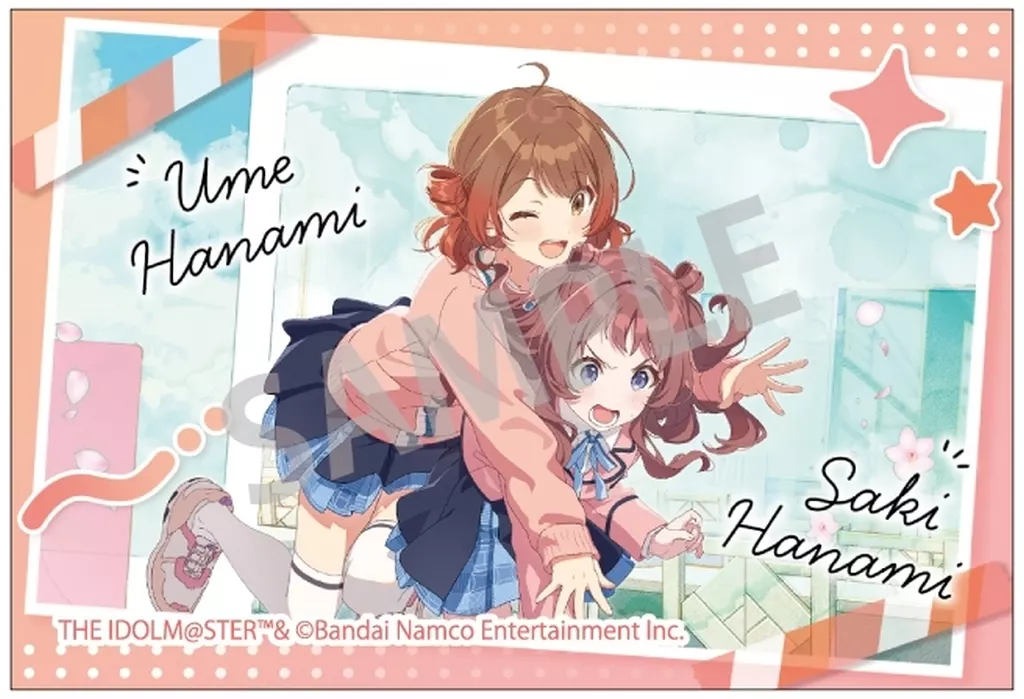 花海咲季＆花海佑芽 「学園アイドルマスター トレーディングスクエア缶バッジ」