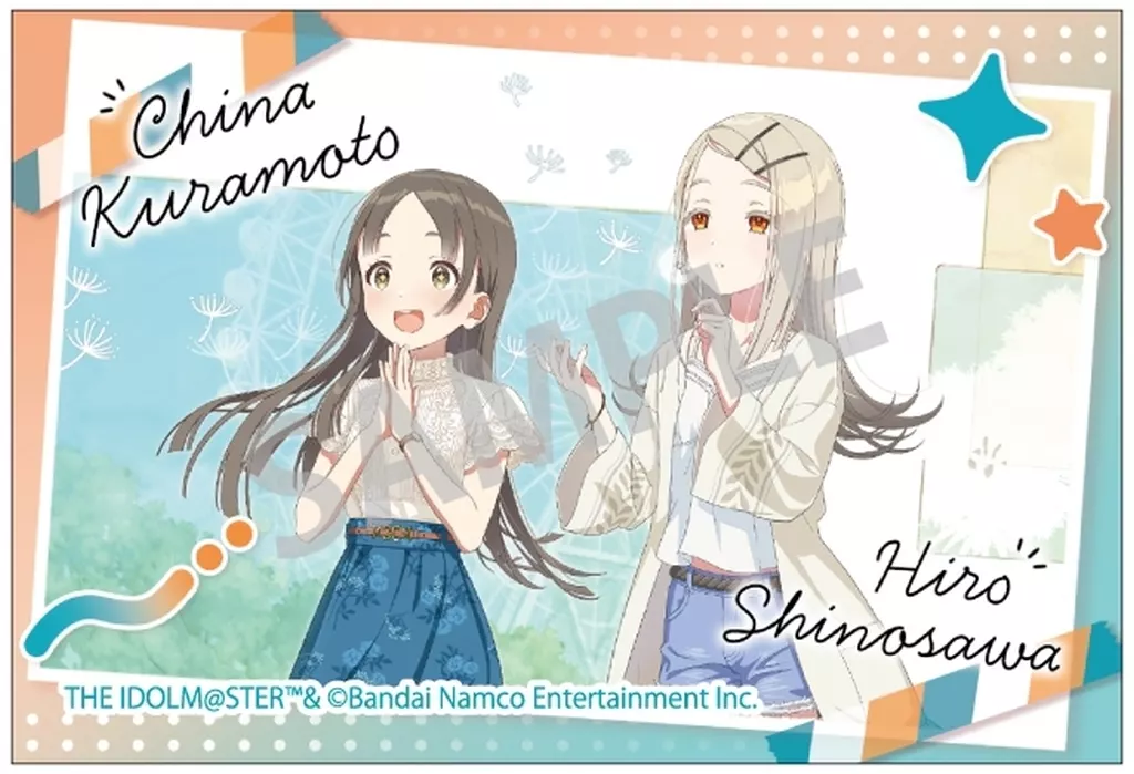 倉本千奈＆篠澤広 「学園アイドルマスター トレーディングスクエア缶バッジ」