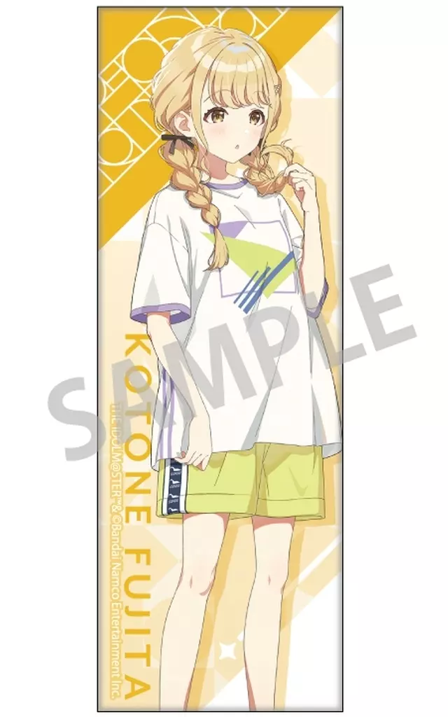 藤田ことね ロングスクエア缶バッジ 「学園アイドルマスター」