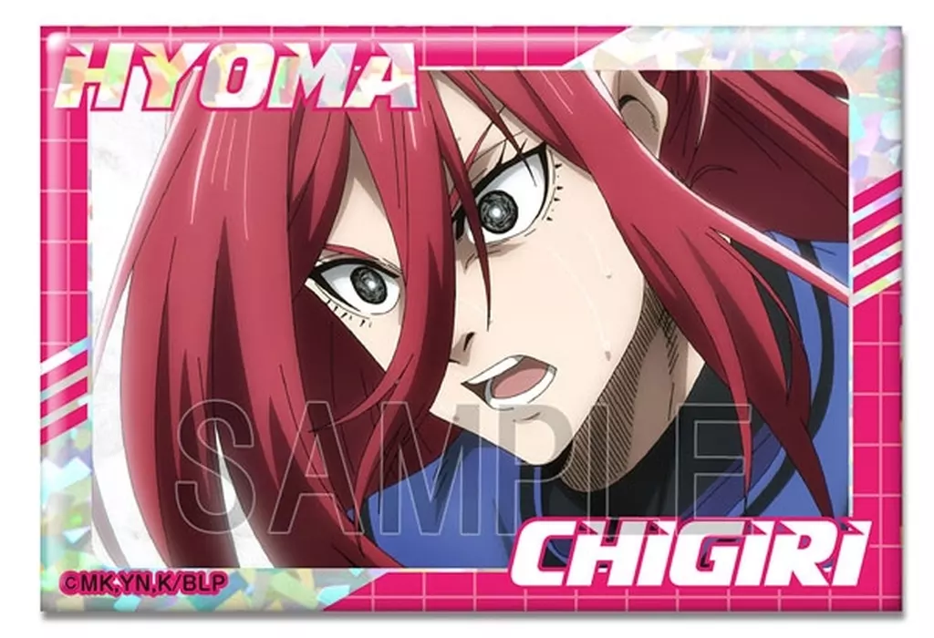 ブルーロック ながかく 缶バッジ 千切豹馬 原作 ホログラム ブルーロック2期 ビッグホログラム缶バッジ／千切 豹馬