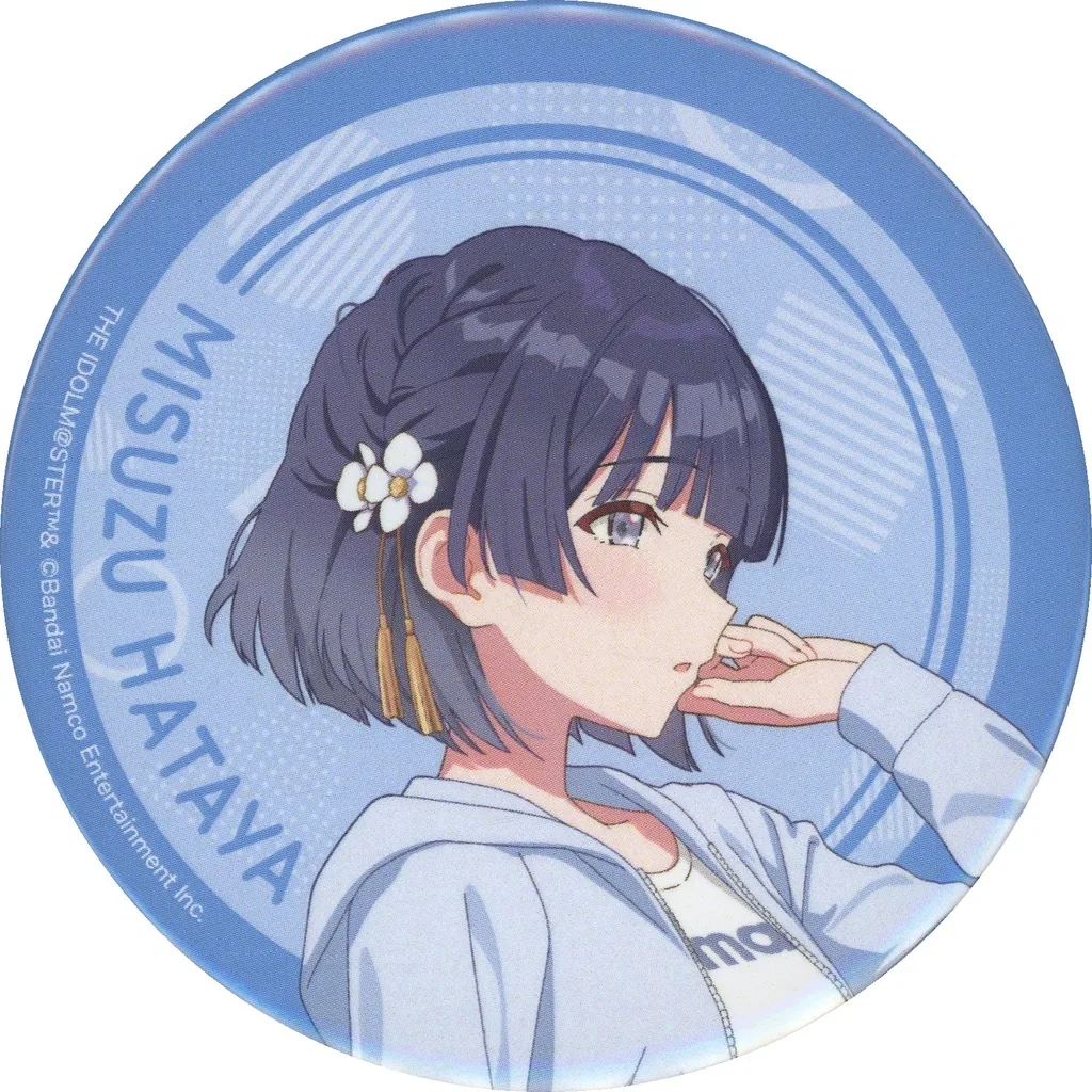 秦谷美鈴B 缶バッジ 「FAMくじオンライン 学園アイドルマスター」 D-22賞