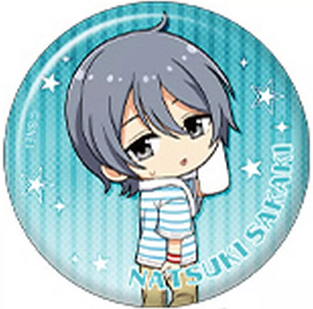 榊夏来 「アイドルマスター SideM トレーディング缶バッジ ミニキャラver. ROUND1コラボver.」
