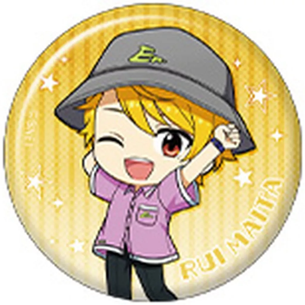 舞田類 「アイドルマスター SideM トレーディング缶バッジ ミニキャラver. ROUND1コラボver.」