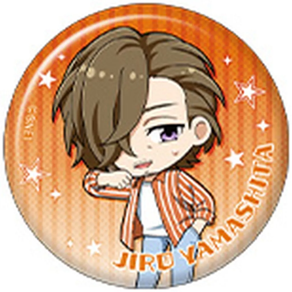 山下次郎 「アイドルマスター SideM トレーディング缶バッジ ミニキャラver. ROUND1コラボver.」