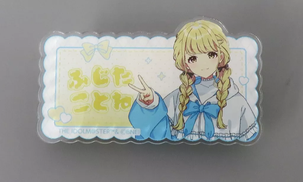 藤田ことね ネームバッジ 「学園アイドルマスター POP UP STORE」