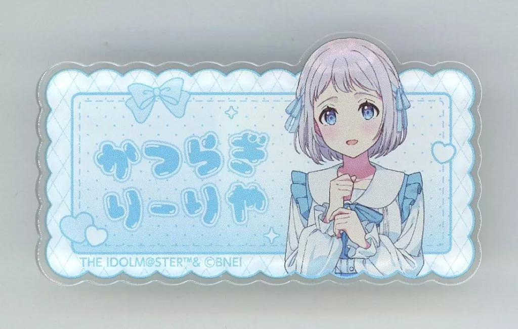 葛城リーリヤ ネームバッジ 「学園アイドルマスター POP UP STORE」