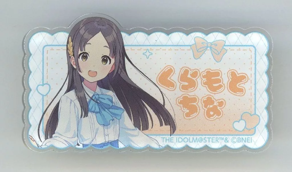 倉本千奈 ネームバッジ 「学園アイドルマスター POP UP STORE」