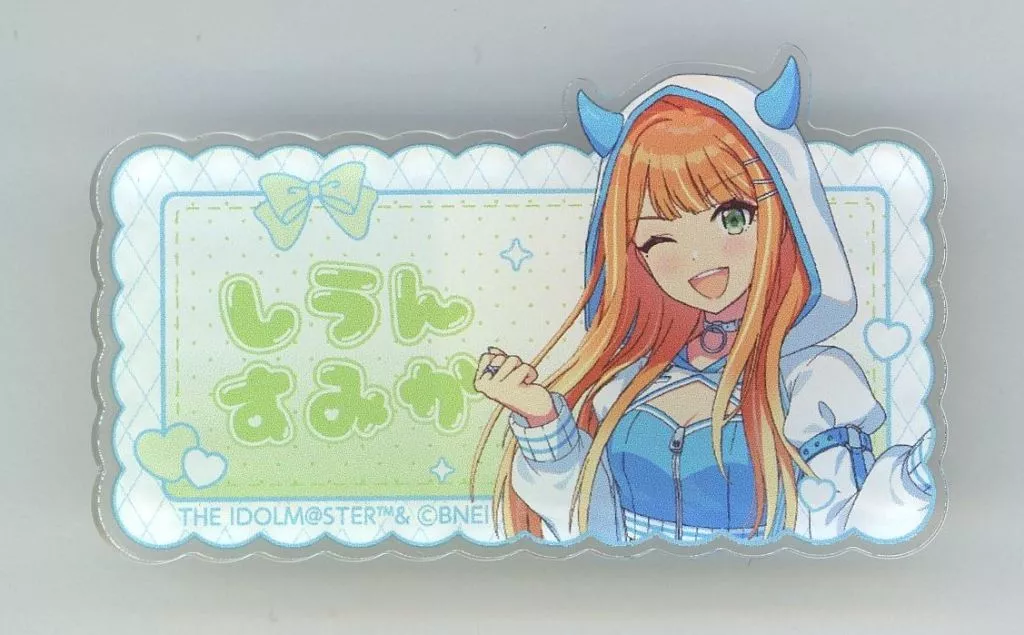 紫雲清夏 ネームバッジ 「学園アイドルマスター POP UP STORE」