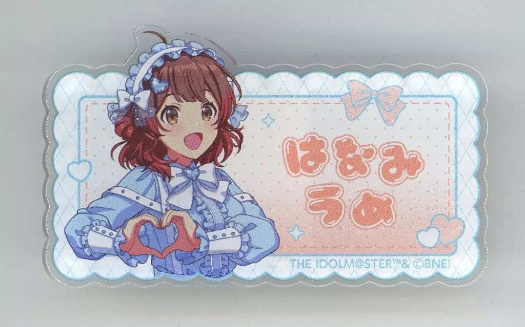 花海佑芽 ネームバッジ 「学園アイドルマスター POP UP STORE」