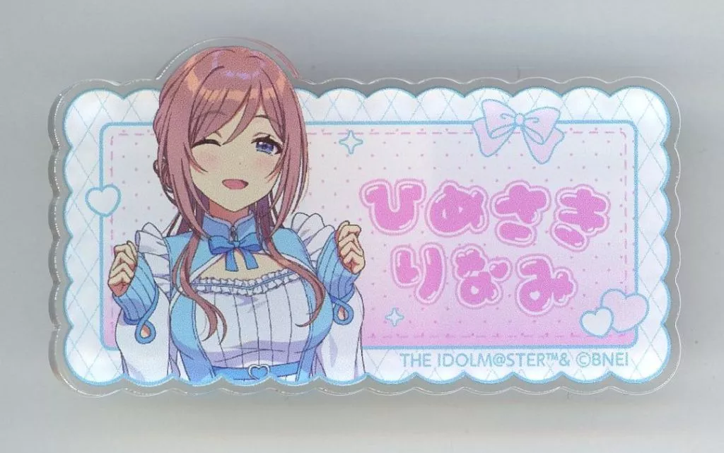 姫崎莉波 ネームバッジ 「学園アイドルマスター POP UP STORE」