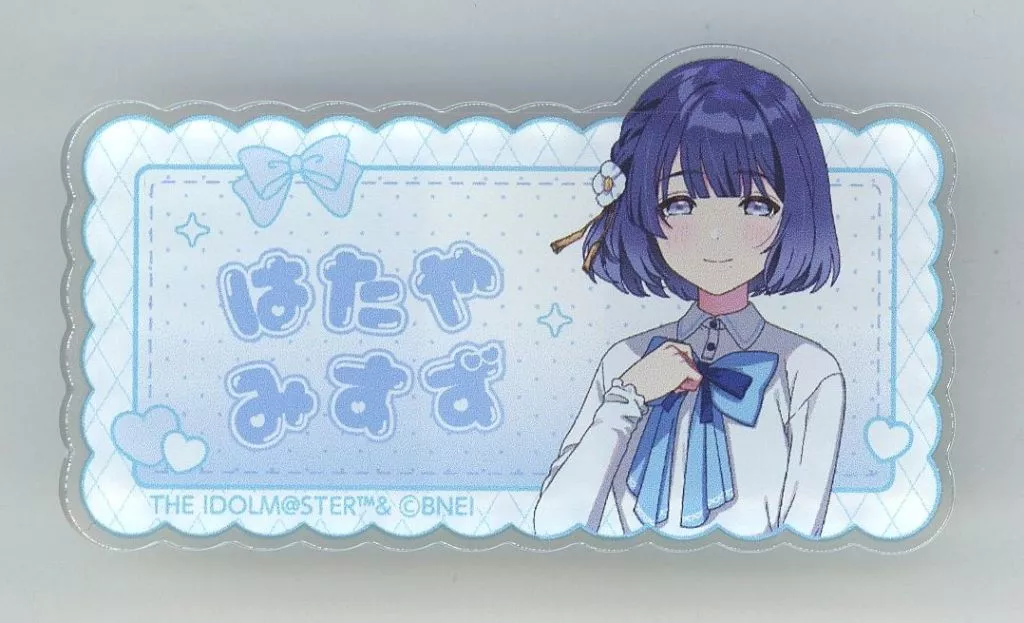 秦谷美鈴 ネームバッジ 「学園アイドルマスター POP UP STORE」