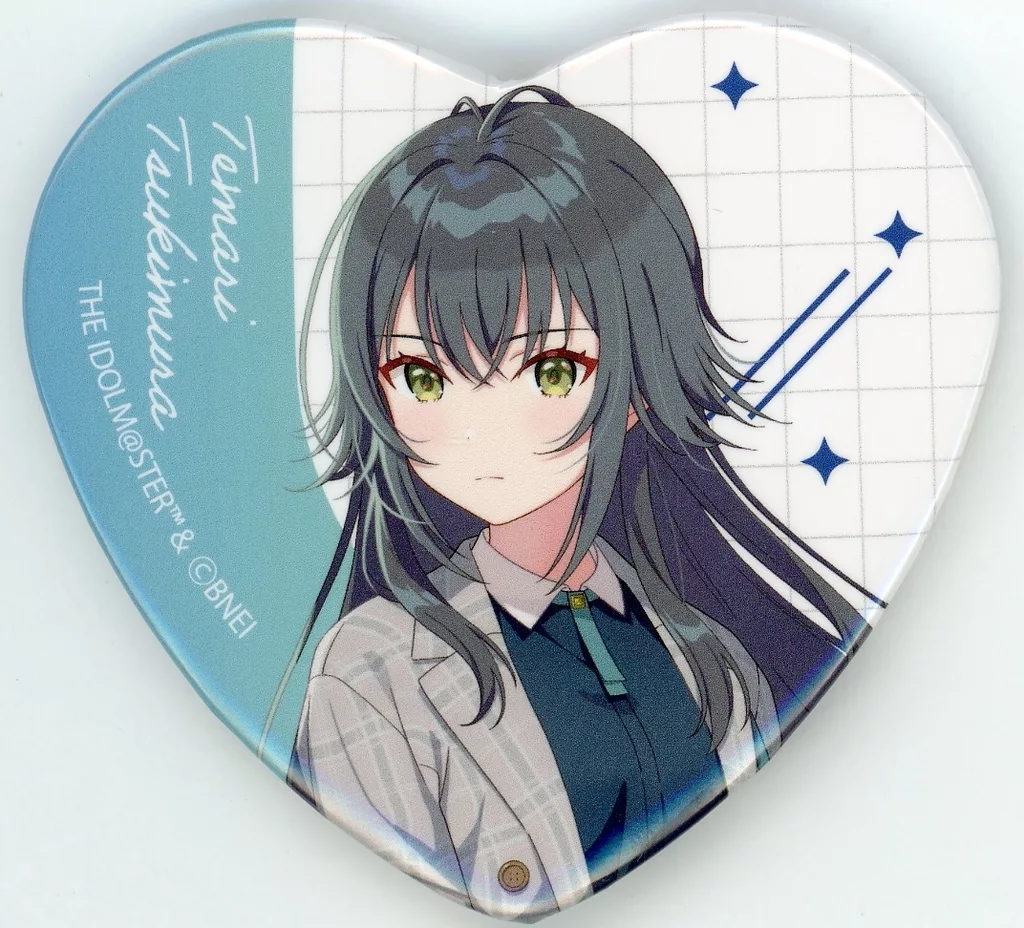 月村手毬 「学園アイドルマスター トレーディングハート型缶バッジ」 FAN+Life限定