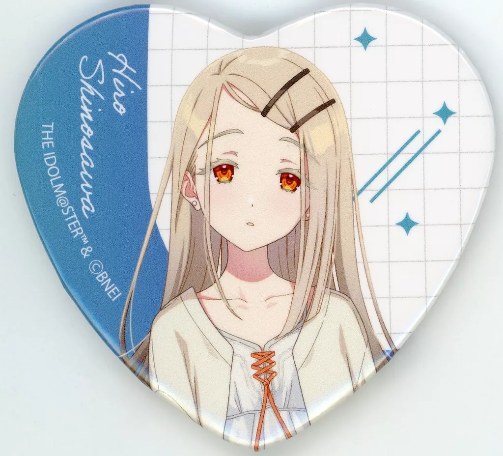 篠澤広 「学園アイドルマスター トレーディングハート型缶バッジ」 FAN+Life限定