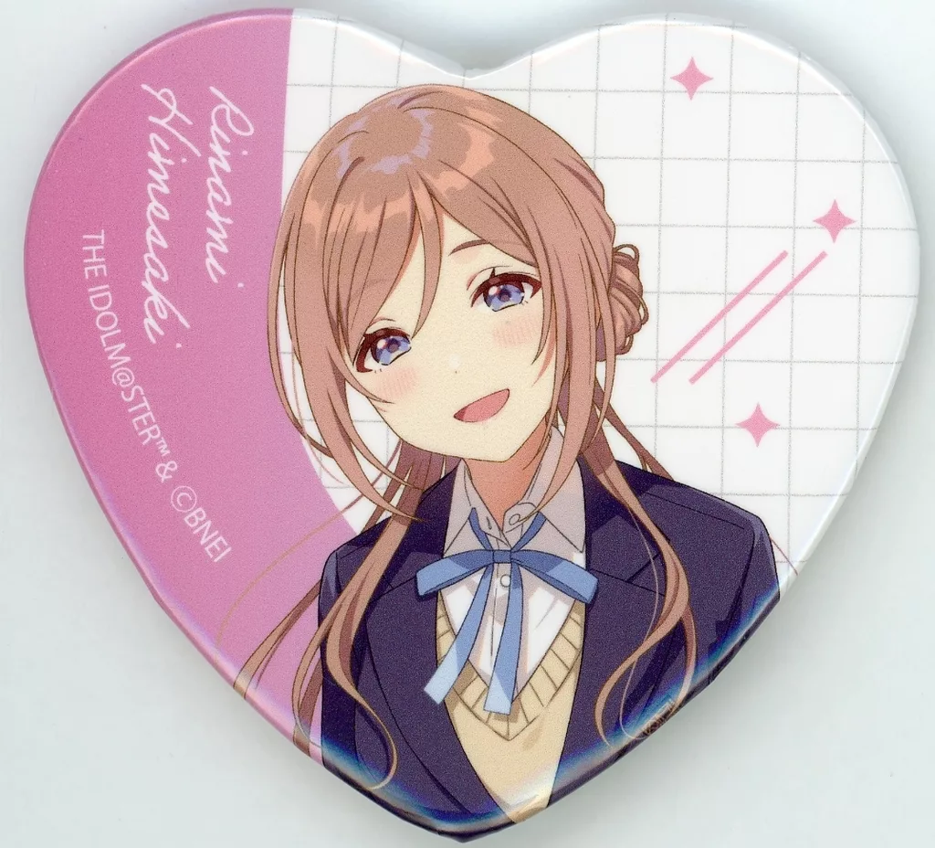 姫崎莉波 「学園アイドルマスター トレーディングハート型缶バッジ」 FAN+Life限定