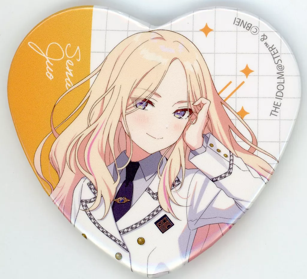 十王星南 「学園アイドルマスター トレーディングハート型缶バッジ」 FAN+Life限定