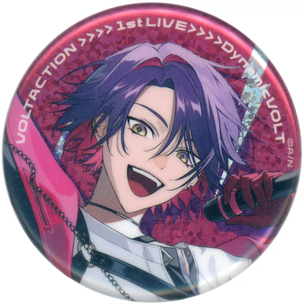 にじさんじ　渡会雲雀　Dynamic VOLT 缶バッジ 駿河屋 -<中古>渡会雲雀 「バーチャルYouTuber にじさんじ にじさんじ